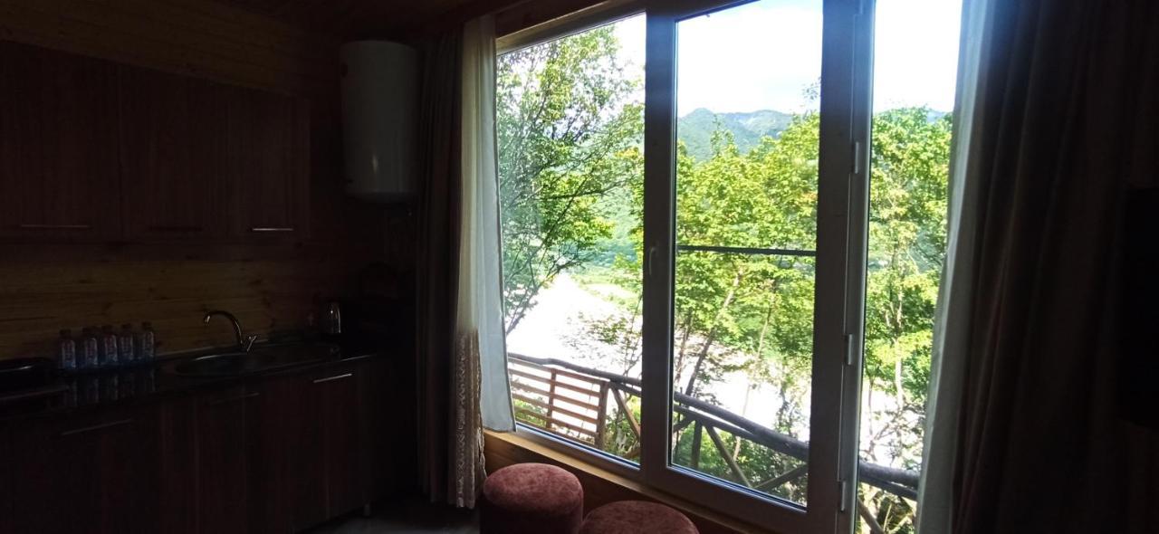 Kungut Hotel & Restaurant Şǝki Extérieur photo